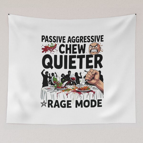 Item preview,  Chew Quieter Family Dinner | ITYSL S3 Sketch | Table Rage Tee designed and sold by GeniePixel.