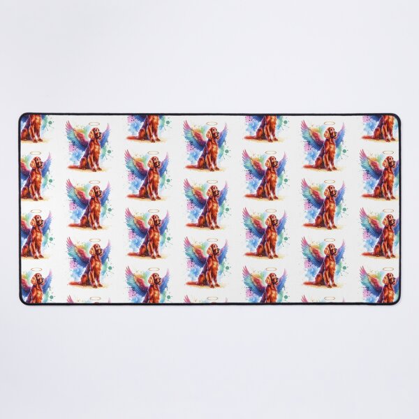 Item preview, Watercolor Irish Setter Angel designed and sold by TheAnimalZ00.