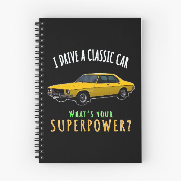 Item preview, Holden HQ Monaro GTS 350 Yellow I Drive a Classic Car What’s Your Superpower designed and sold by Michael van der Hoorn.