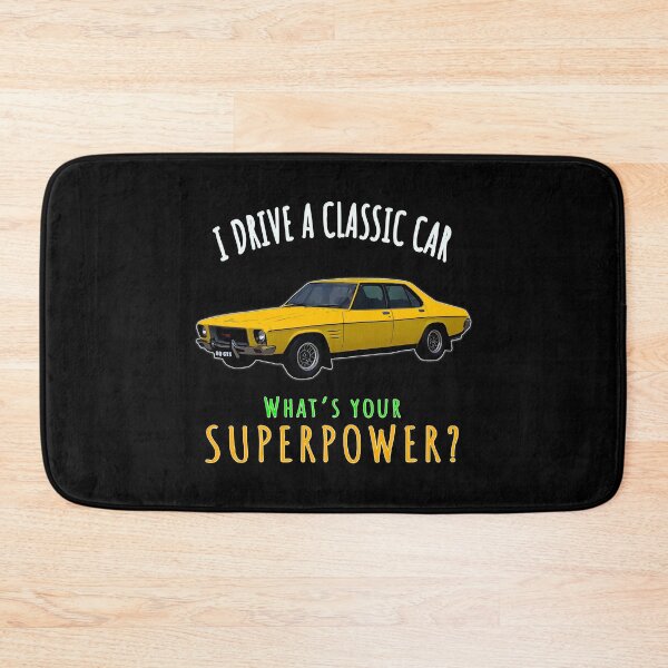 Item preview, Holden HQ Monaro GTS 350 Yellow I Drive a Classic Car What’s Your Superpower designed and sold by Michael van der Hoorn.