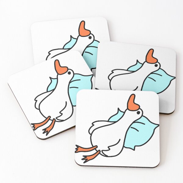 Item preview, Relaxed Goose on Pillow designed and sold by Famand.