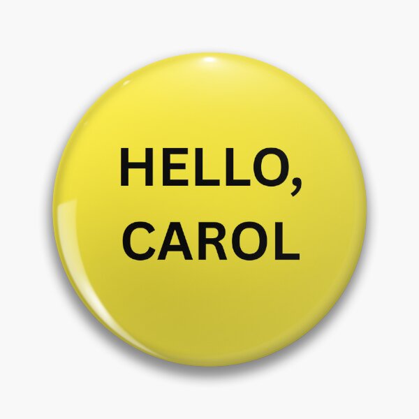 Item preview, Hello carol designed and sold by Pepe-And-Gas.
