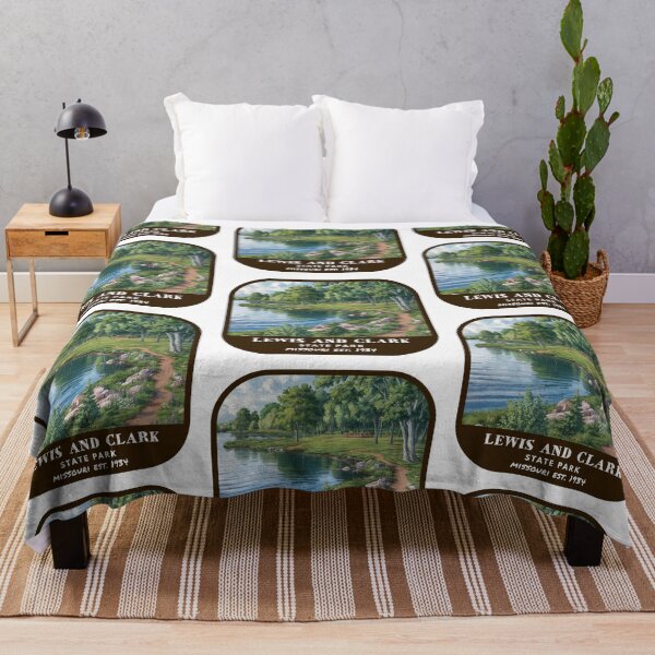Item preview, Vintage Lewis and Clark State Park (Missouri State Park) designed and sold by RabbitK.