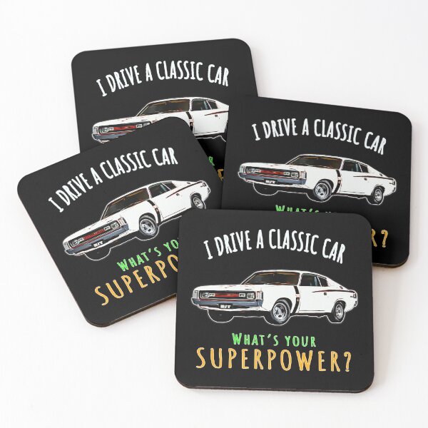 Item preview, Valiant VH Charger RT E49 I Drive a Classic Car What’s Your Superpower designed and sold by Michael van der Hoorn.