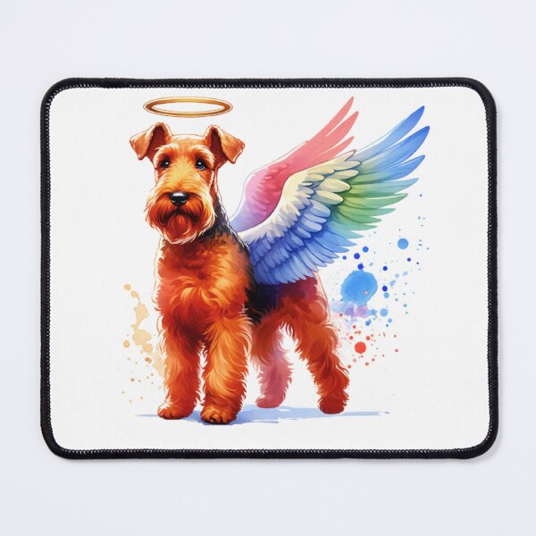 Item preview, Watercolor Irish Terrier Angel designed and sold by TheAnimalZ00.