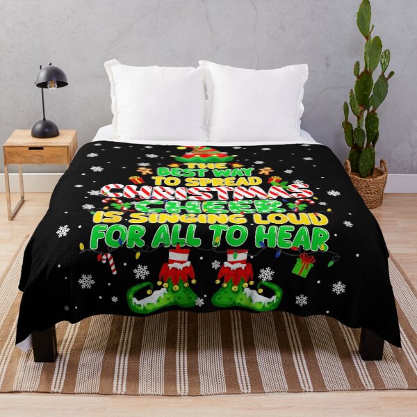 Item preview, The Best Way To Spread Christmas Elf Xmas designed and sold by WayTBeenkenArt.