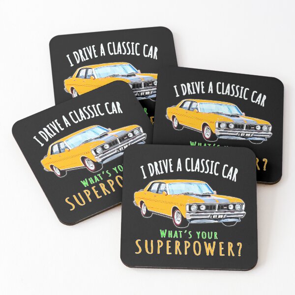 Item preview, Ford Falcon XY GT-HO I Drive a Classic Car What’s Your Superpower designed and sold by Michael van der Hoorn.