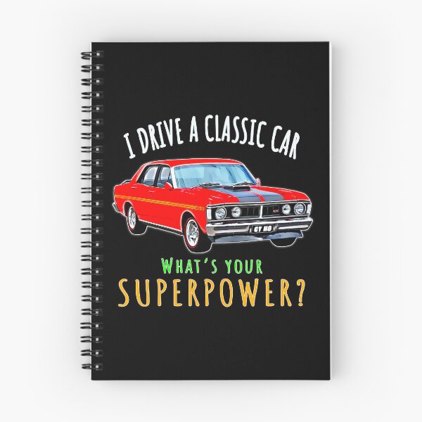 Item preview, Red Ford Falcon XY GT-HO I Drive a Classic Car What’s Your Superpower designed and sold by Michael van der Hoorn.