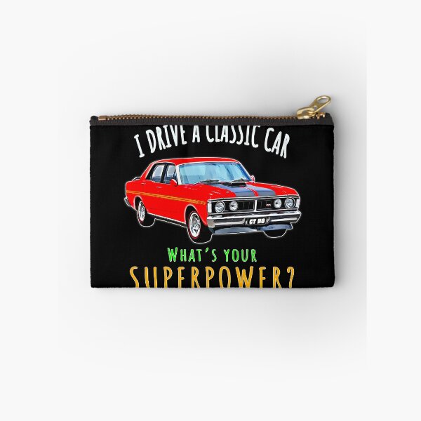 Item preview, Red Ford Falcon XY GT-HO I Drive a Classic Car What’s Your Superpower designed and sold by Michael van der Hoorn.