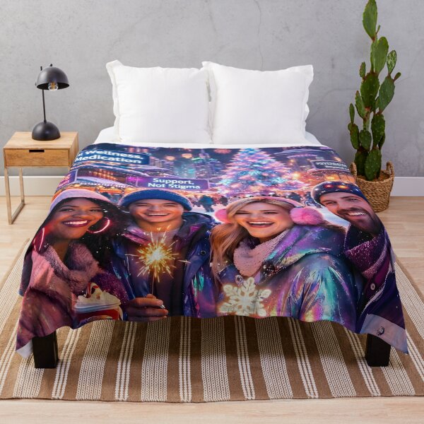 Item preview, Synthwave Christmas Psychiatry Future Reimagined designed and sold by DreamWavePix.