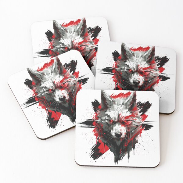 Item preview, Trash Wolf Art Tattoo-Style Inspired Edgy Design  designed and sold by DEC02.