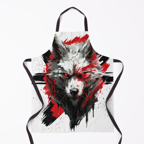 Aperçu de l'œuvre Design audacieux inspiré du style tatouage Trash Wolf créée et vendue par DEC02.