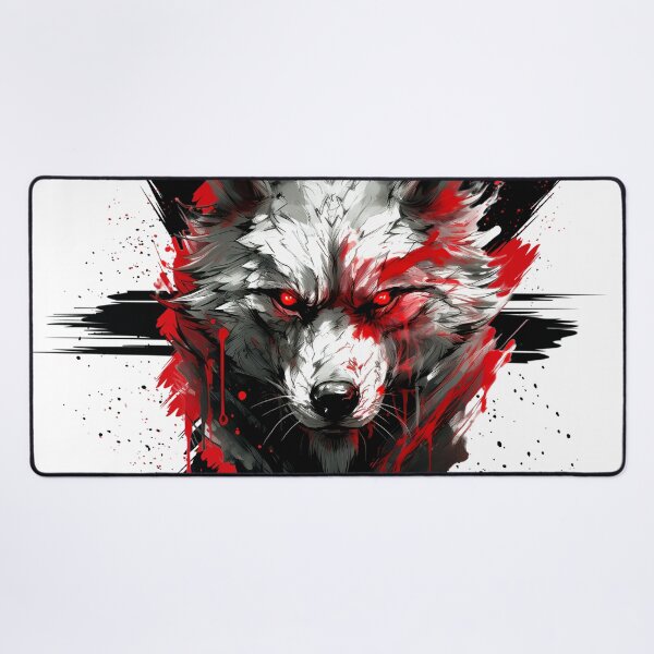 Item preview, Trash Wolf Art Tattoo-Style Inspired Edgy Design  designed and sold by DEC02.