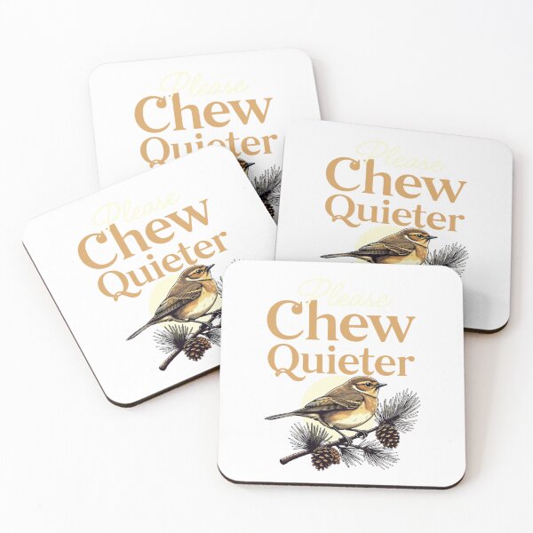 Item preview, Please Chew Quieter Bird Nature Vintage Forest Tee designed and sold by GeniePixel.