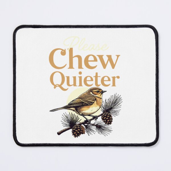 Item preview, Please Chew Quieter Bird Nature Vintage Forest Tee designed and sold by GeniePixel.