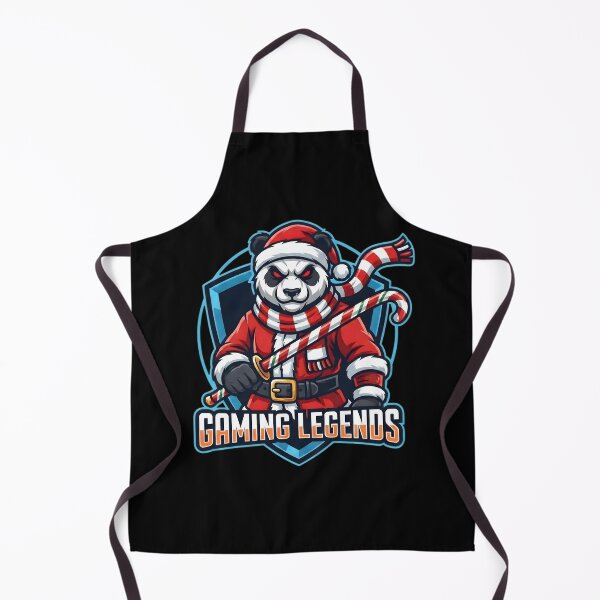 Item preview, Gaming Legends Santa Panda – Christmas Esports Logo for Gamers designed and sold by SoulenCify.