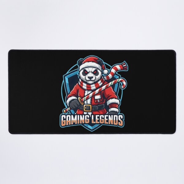 Item preview, Gaming Legends Santa Panda – Christmas Esports Logo for Gamers designed and sold by SoulenCify.