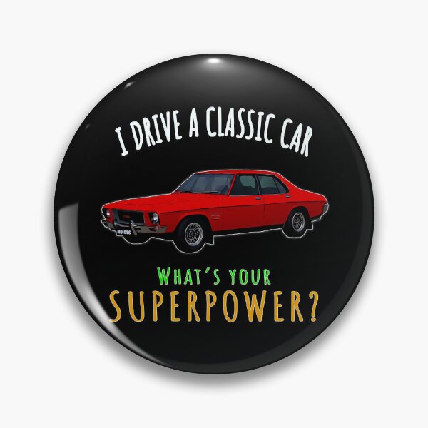 Item preview, Holden HQ Monaro GTS 350 Red I Drive a Classic Car What’s Your Superpower designed and sold by Michael van der Hoorn.