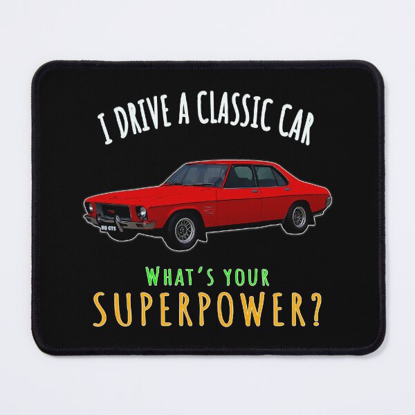 Item preview, Holden HQ Monaro GTS 350 Red I Drive a Classic Car What’s Your Superpower designed and sold by Michael van der Hoorn.