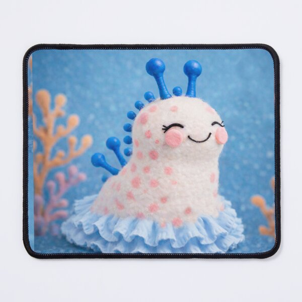 Item preview, Pico the Rosy Doridae Sea Slug of Cuddlefish Cove designed and sold by CuddleFish Creations.
