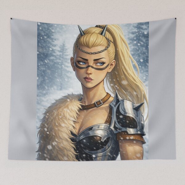 Item preview, Frostbound Valkyrie designed and sold by ArgentoArt.