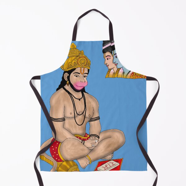 Item preview, Hanuman Art – Powerful Hindu Monkey God Illustration designed and sold by Harshit_Digital_Arts.