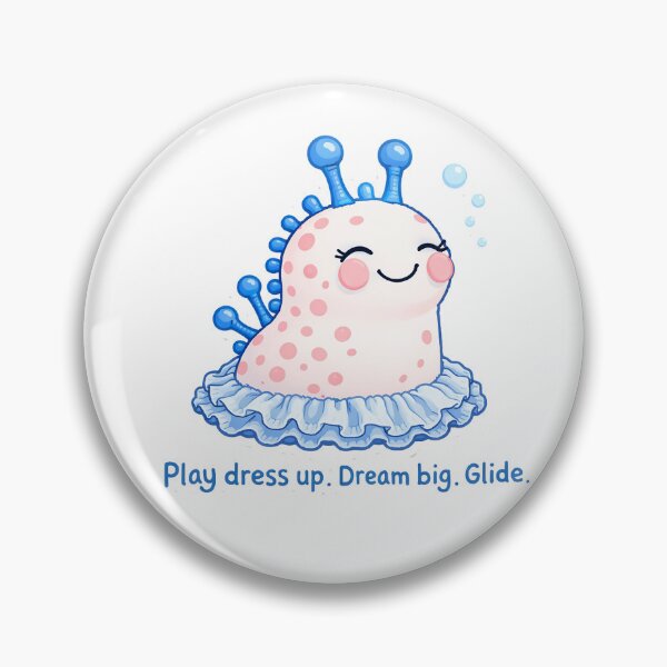 Item preview, Pico Sticker- Play Dress up Dream Big and Glide designed and sold by CuddleFish Creations.