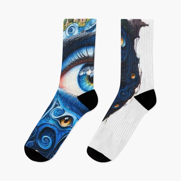 Item preview, All-Seeing Eye Over the Valley designed and sold by Nox Studios.