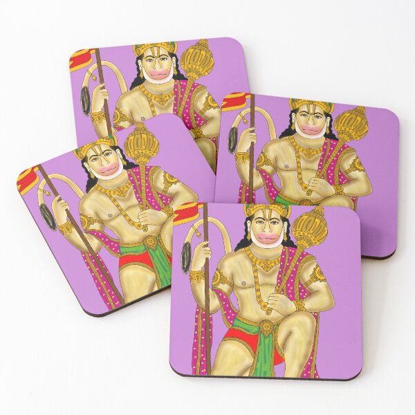 Item preview, Hanuman Art – Powerful Hindu Monkey God Illustration designed and sold by Harshit_Digital_Arts.