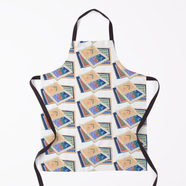 Item preview, Colorful digital illustration of art books spread open designed and sold by salinsiree.