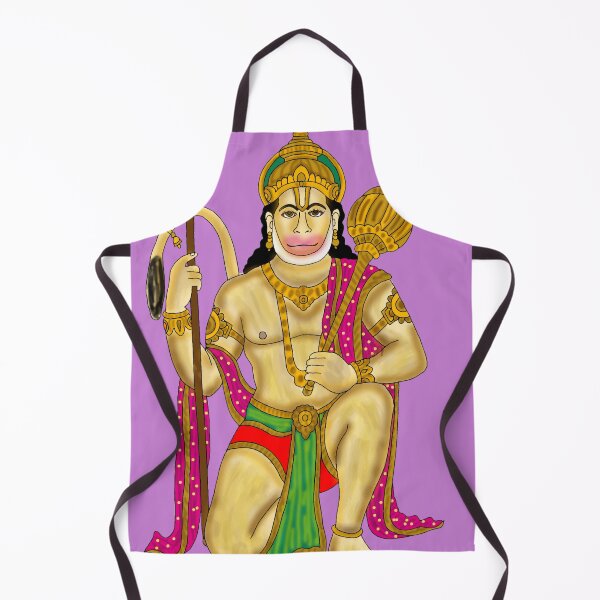 Item preview, Hanuman Art – Powerful Hindu Monkey God Illustration designed and sold by Harshit_Digital_Arts.