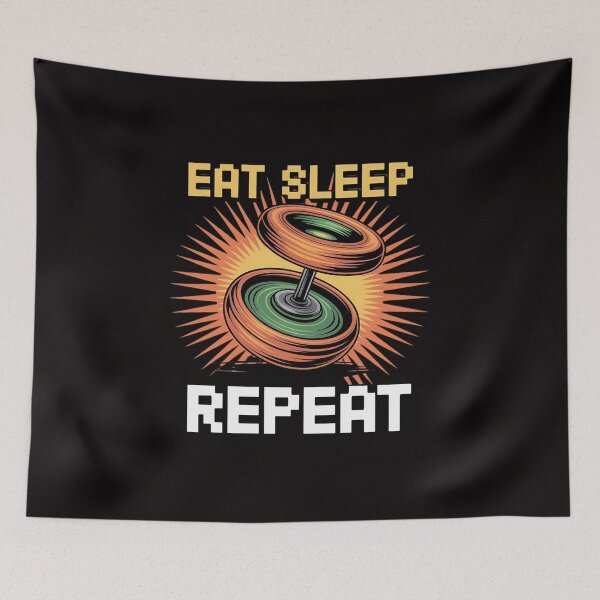 Item preview, Eat Sleep Yoyo Repeat Professional Yo-yo Player Gift designed and sold by ForestMmost.