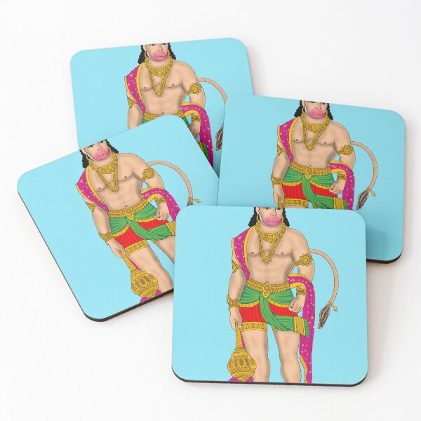 Item preview, Hanuman Art – Powerful Hindu Monkey God Illustration designed and sold by Harshit_Digital_Arts.