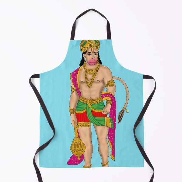 Item preview, Hanuman Art – Powerful Hindu Monkey God Illustration designed and sold by Harshit_Digital_Arts.