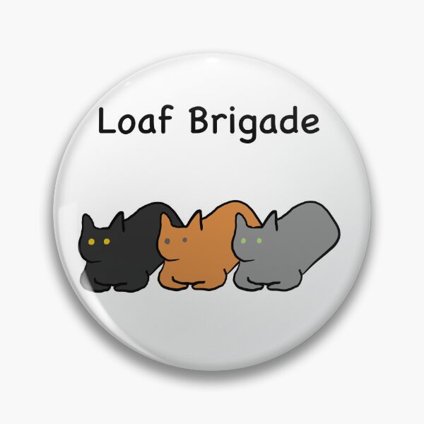 Item preview, Loaf Brigade Three Cats Loafing (Some Transparent Options) designed and sold by whenkelseydraws.