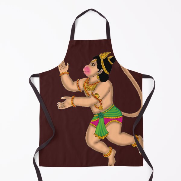 Item preview, Hanuman Art – Powerful Hindu Monkey God Illustration designed and sold by Harshit_Digital_Arts.