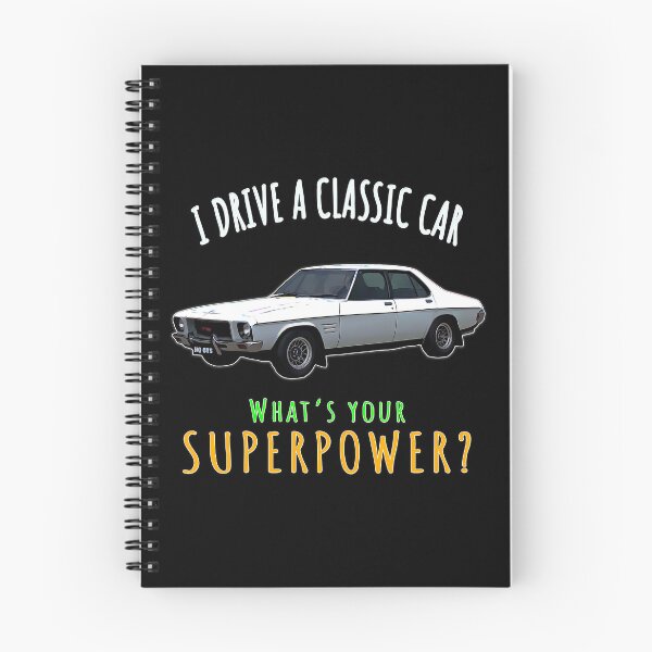 Item preview, Holden HQ Monaro GTS 350 White I Drive a Classic Car What’s Your Superpower designed and sold by Michael van der Hoorn.