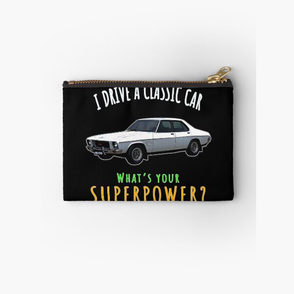 Item preview, Holden HQ Monaro GTS 350 White I Drive a Classic Car What’s Your Superpower designed and sold by Michael van der Hoorn.