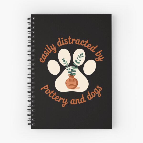 Item preview, Easily Distracted By Pottery And Dog, Pottery Maker Doglover designed and sold by ForestMmost.