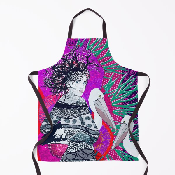 Item preview, Earth Woman with Pelicans designed and sold by Georgie Sharp.