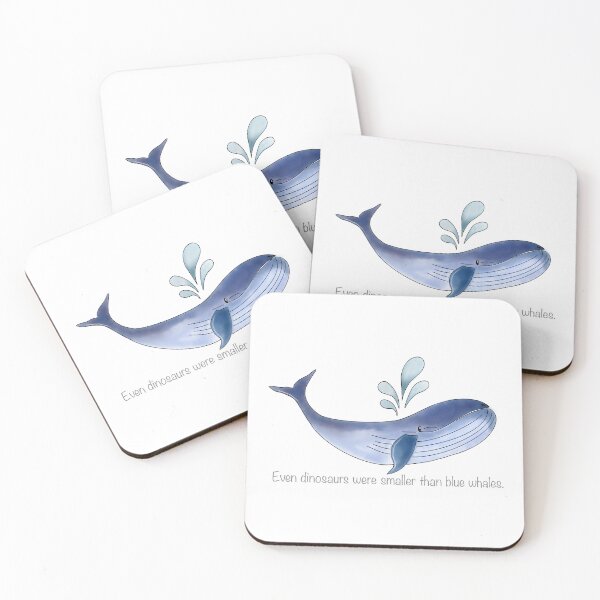 Item preview, Gentle Blue Whale, Bigger Than Dinosaurs designed and sold by MirelaBadea.