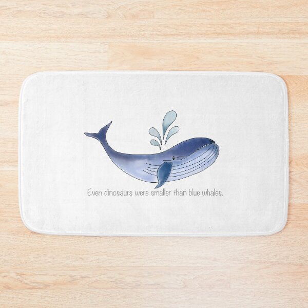 Item preview, Gentle Blue Whale, Bigger Than Dinosaurs designed and sold by MirelaBadea.