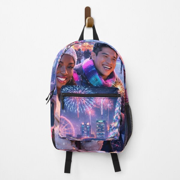 Item preview, Futuristic Synthwave Christmas New Year designed and sold by DreamWavePix.