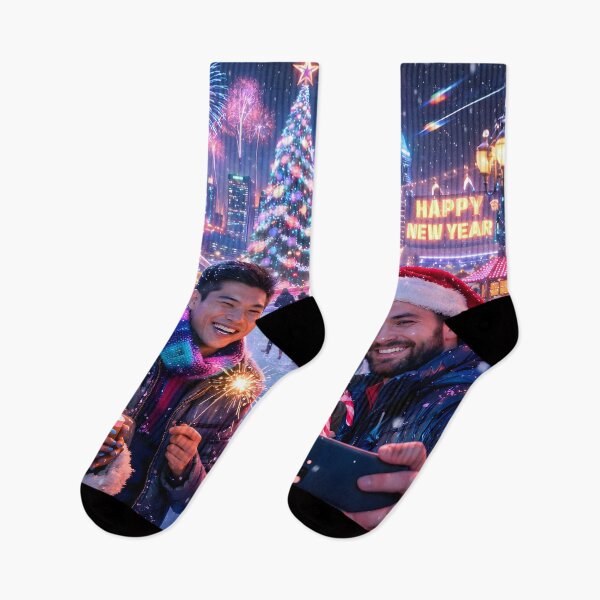 Item preview, Futuristic Synthwave Christmas New Year designed and sold by DreamWavePix.