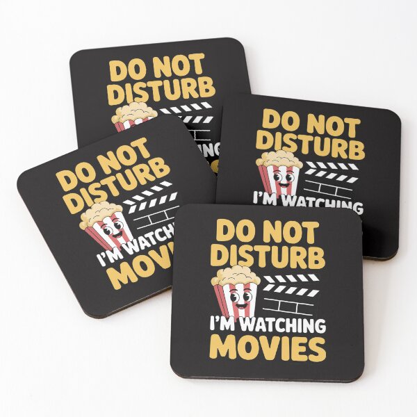 Item preview, Do Not Disturb I'm Watching Movies -Movie Love designed and sold by ForestMmost.