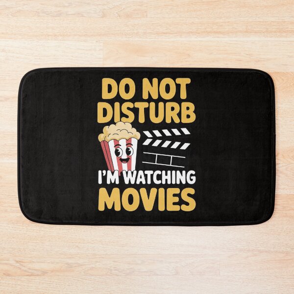 Item preview, Do Not Disturb I'm Watching Movies -Movie Love designed and sold by ForestMmost.
