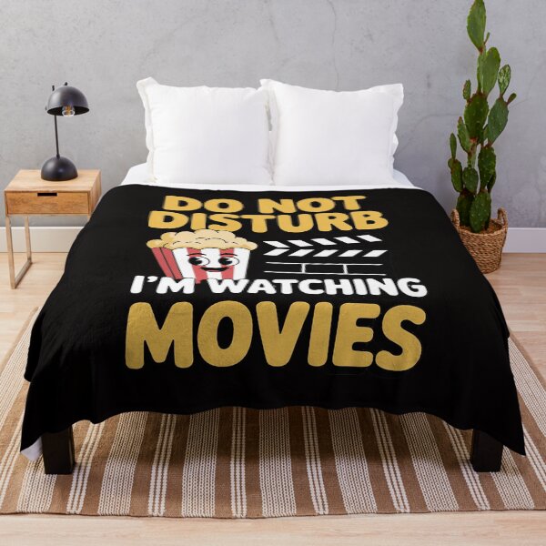 Item preview, Do Not Disturb I'm Watching Movies -Movie Love designed and sold by ForestMmost.