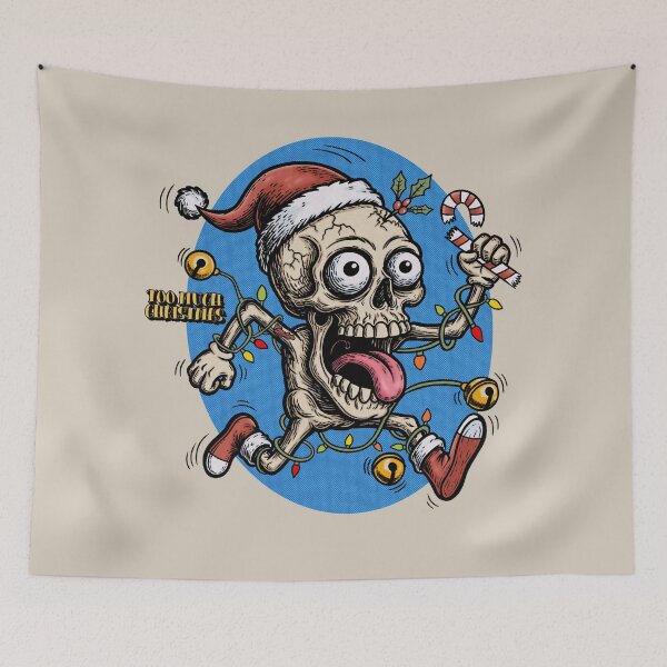 Item preview, CHRISTMAS SKELETON  designed and sold by FROGLETART.