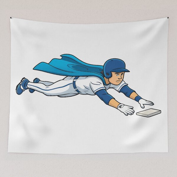 Item preview, Bobby Baseball:  Superman Slide While Stealing designed and sold by royalswin.