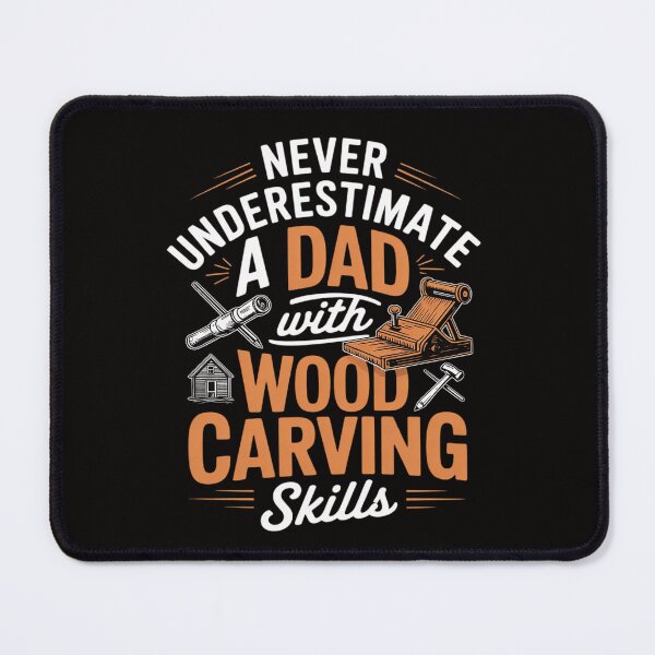Item preview, Dad With Wood Carving Skills Wood Carver Woodcarving designed and sold by ForestMmost.